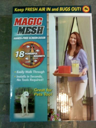 Magic Mesh Hands Free Screen Door  