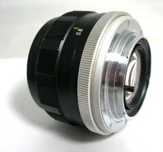 MINOLTA MC ROKKOR PF 11.4 F=58MM FAST LENS  