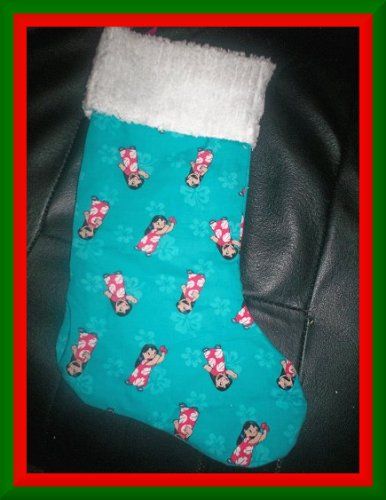 Handmade Christmas Stocking ~ Disney Lilo and Stitch  