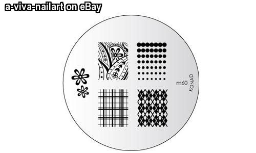 Konad Stamping Set T Choose Your Set Image Plate  