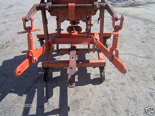 ALLIS CHALMERS CA WD WD45 D14 D15 D17 3 POINT HITCH WDC  