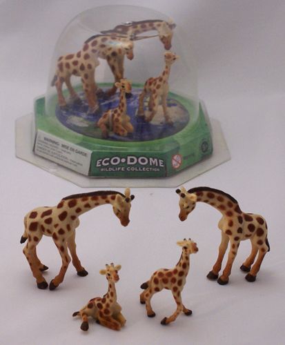 Wild Republic   Eco Dome   GIRAFFE (4 piece set)  