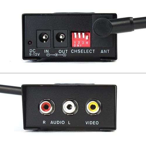 Wireless 2.4GHz Audio/Video Sender Receiver Transmitter  