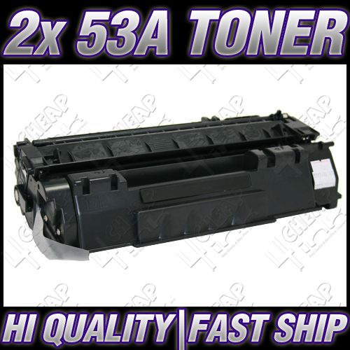 HP Q7553X (HP 53X) Black Toner Cartridge for LaserJet P2015dn P2015d 