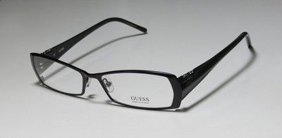 NEW GUESS 1569 53 15 140 METAL BLACK/GRAY EYEGLASSES/GLASSES/FRAME 