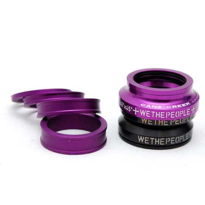 New We The People Integrated Headset BMX Purple  