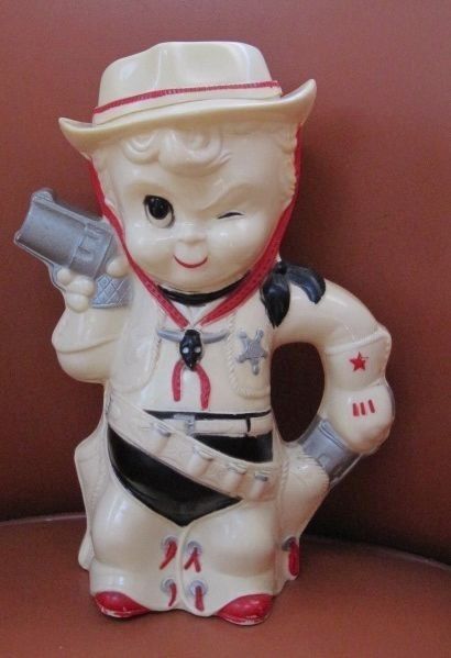 Aladdin Industries Plastic Western Lil Cowboy Pitcher  