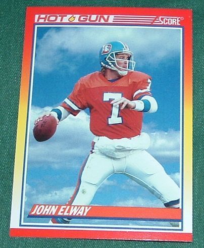 1990 Score John Elway Hot Gun #564  