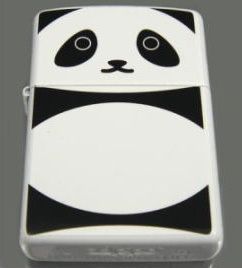 JAPAN 2 SIDES DESIGN CUTEY FUNNY SURPRISE PANDA ZIPPO  