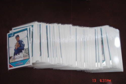 2007 Bowman Prospects Baseball Complete Set 1 110 Read  