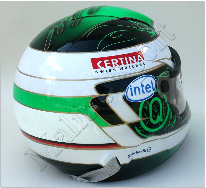 NICK HEIDFELD F1 SAUBER 2009 REPLICA HELMET SCALE 11  