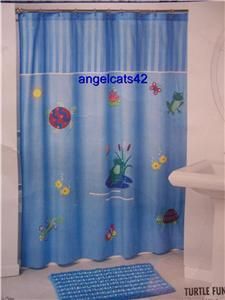 Turtle Fun Shower Curtain by Saturday Knight Ltd  