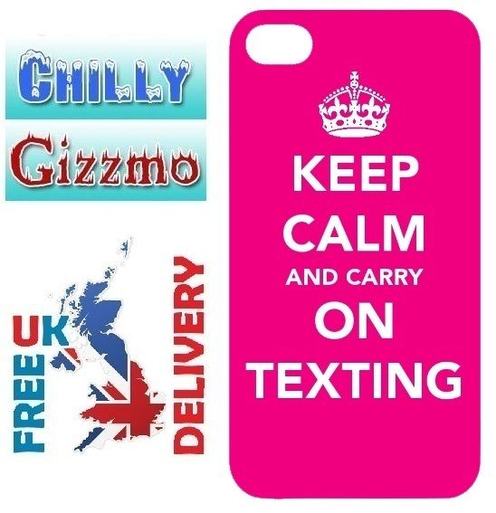   CARRY ON TEXTING CASE ACCESSORIES COVER FOR APPLE IPHONE 4 & 4S  