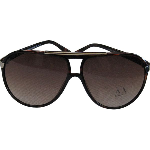 Armani Exchange Sporty Aviator Mens Casual Sunglasses  