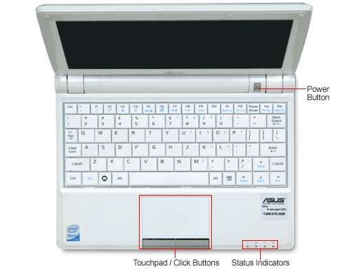 NEW Asus Eee PC 900A WFBB01 Netbook Computer Sealed White Linux 4GB 