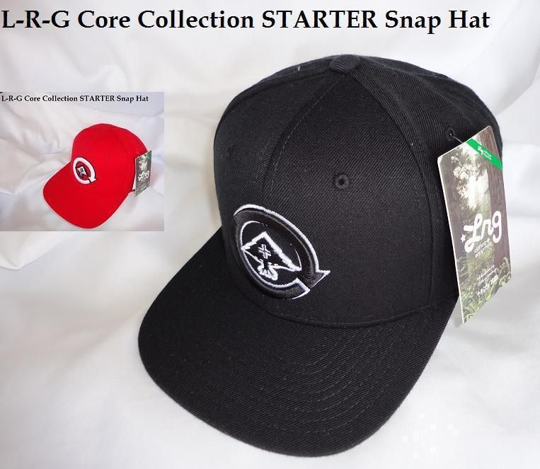 AUTHENTIC★ L R G Mens J117009 Core Collection STARTER Snap Hat NEW 