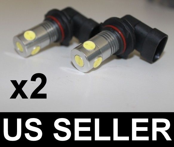 2x 9006 HB4 5W SMD LED Car Fog Lights Bulb White  