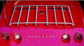 C3 Chrome Corvette Luggage Rack 6 Bolt  