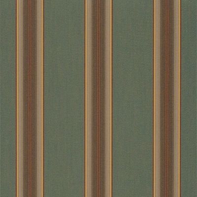 SUNBRELLA Awning Marine Fabric 4949 FOREST BAR STRIPE  