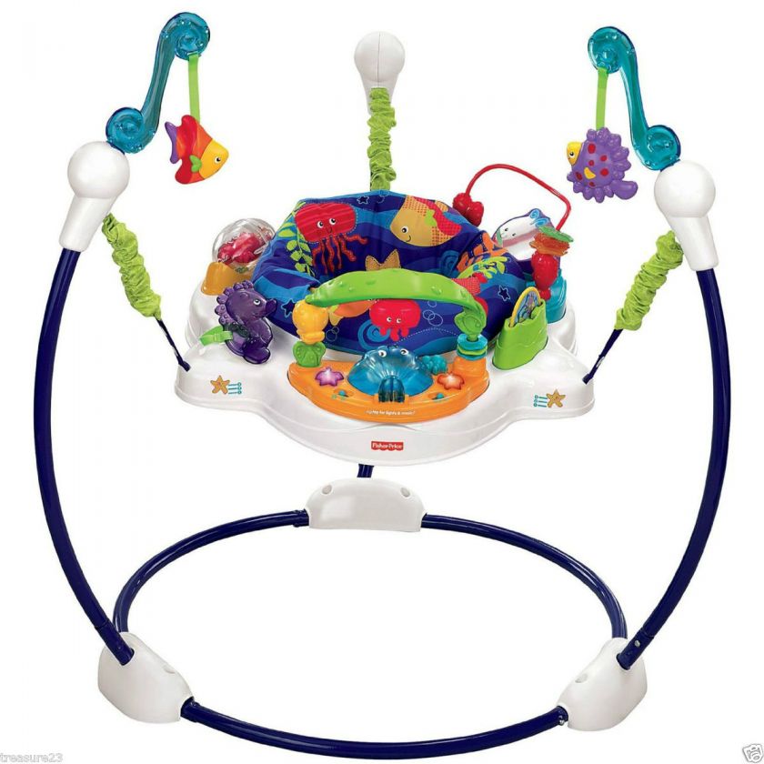 Fisher Price Ocean Wonders Jumperoo Exceriser Bouncer  