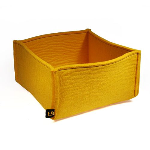 12 X 12 SQUARE FELT STORAGE BASKET  