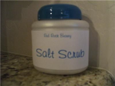 Dead Sea Salt Body Scrub 2oz to 10oz Choose Your Size Scent/Adds 