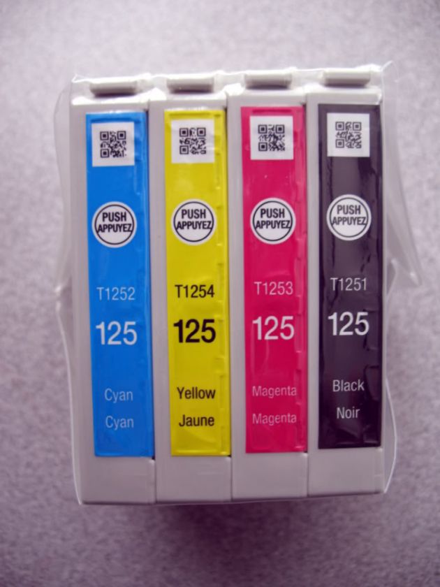   GENUINE 125 Ink (NO RETAIL BOX) T125120 BCS Color Black 420 520 625