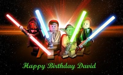 Lego Star Wars Cake Image Topper   1/4 sheet  