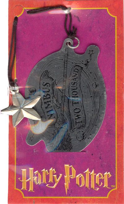 Harry Potter NIMBUS 2000 METALIC BOOKMARK  NIP  