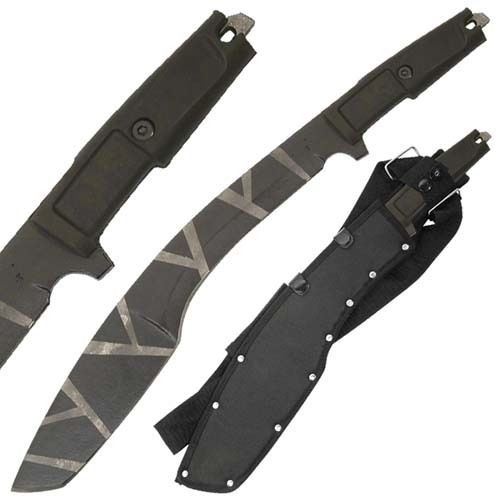 MILITARY KUKHRI MACHETE CAMOUFLAGE RECON HIKING CAMPING  