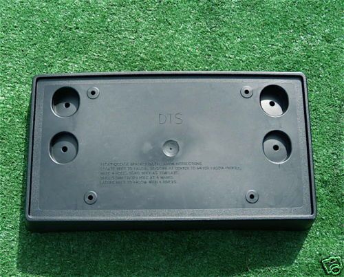 New OEM GM Cadillac DTS Front License Plate Tag Mount  