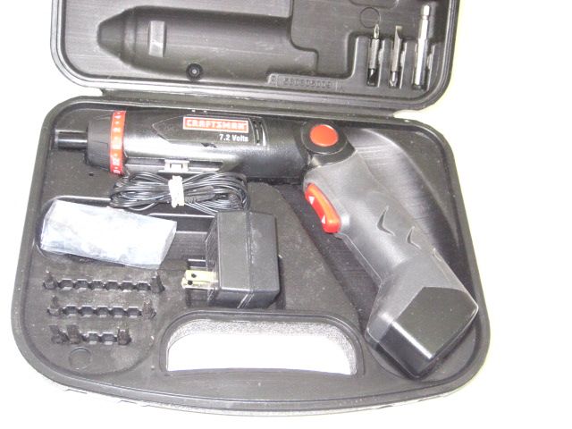 CRAFTSMAN 7.2V CORDLESS POWER DRILL  