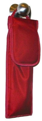 HOT IRON TRAVEL BAG ~CURLING IRON RED CASE ~Stow & Go  