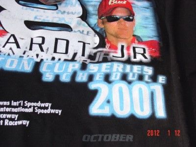 Dale Earnhart Jr #8 T Shirt 2 XL Competitors View NWT  