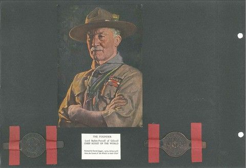 1960s UNITED KINGDOM / British SENIOR SCOUT TENDERFOOT, BERET 