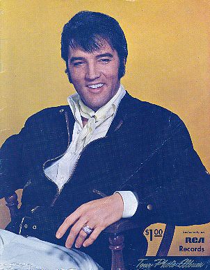 ELVIS PRESLEY 1970 OFFICIAL TOUR CONCERT PROGRAM BOOK  