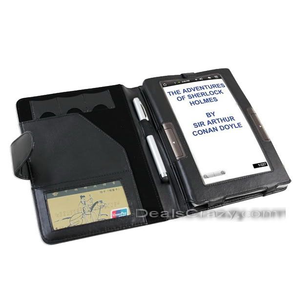   Cover Case Wallet For Archos 70b eReader +Touch Pen Folio New  