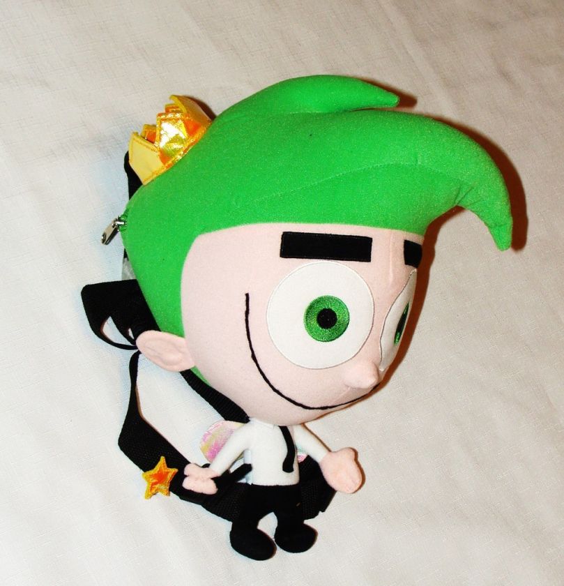 NEW ~FAIRLY ODD PARENTS~ BACKPACK PLUSH 14 TALL  