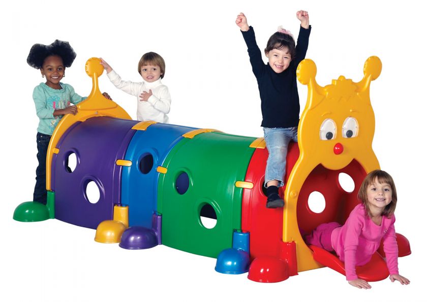 Ecr4kids Feber 4 Section Gus Climb N Crawl Caterpillar  