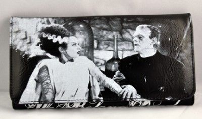 BRIDE OF FRANKENSTEIN WOMEN WALLET MONSTER MOVIE HORROR CLASSIC GIFT 