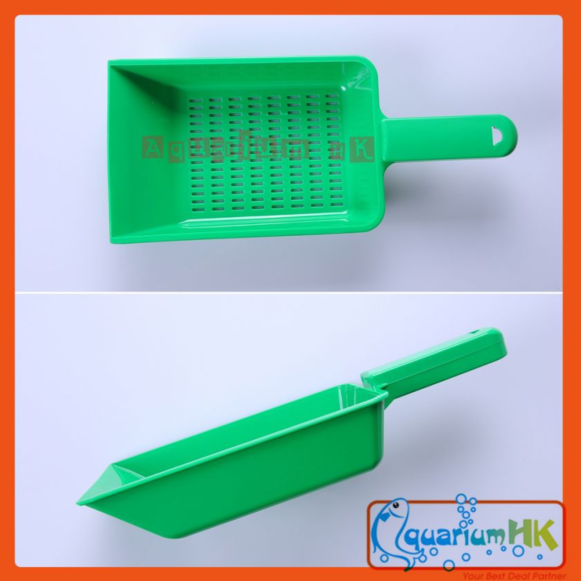 Aquarium Plant Fish Tank Large Sand Scraper Scoop Pan  