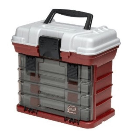 Plano 3500 Size Tackle Box, Fishing Gear, Burgundy BRAND NEW  