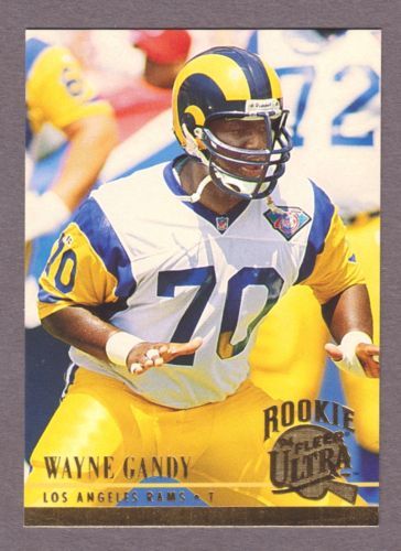 WAYNE GANDY   94 FLEER ULTRA   ROOKIE #428   EX  