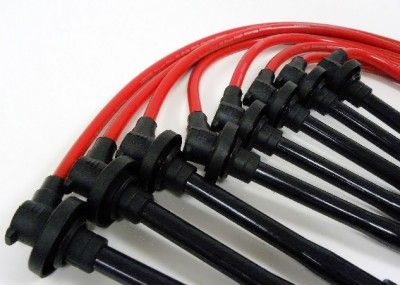 SPARK PLUG WIRES MSD COIL NGK 96 98 FORD MUSTANG COBRA  