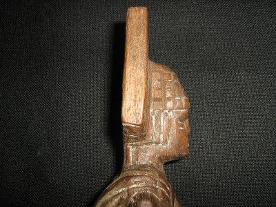 SEMANA SANTA PROCESSION FIGURE MAYAN CARVED SLINGSHOT  