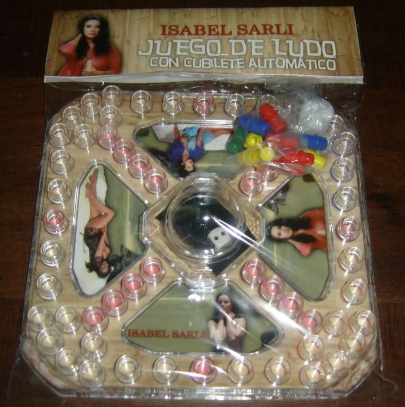 ISABEL SARLI nice Argentina LUDO BOARDGAME sexy  