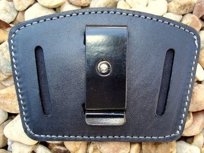 CARDINI SMOOTH LEATHER GUN HOLSTER for GLOCK 26 27 29  