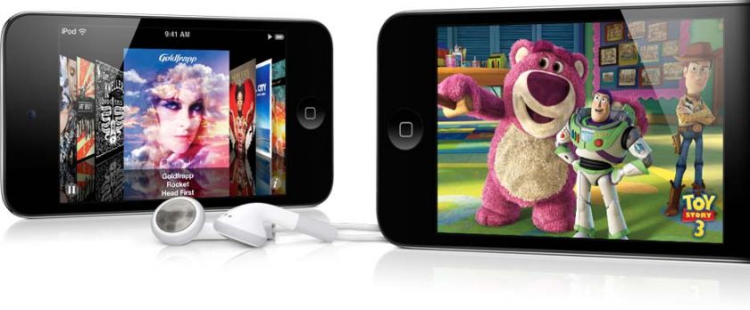 your ipod touch then watch them on the amazing 3 5 inch color 