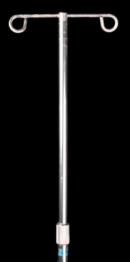 LUMEX Medical Telescoping 2 Hook IV I.V. Pole Stand  