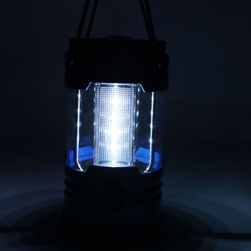 12 LED Bivouac Hiking Camping Light Lantern Compass  